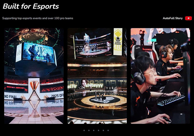 Ghế Công Thái Học Gaming AutoFull G7